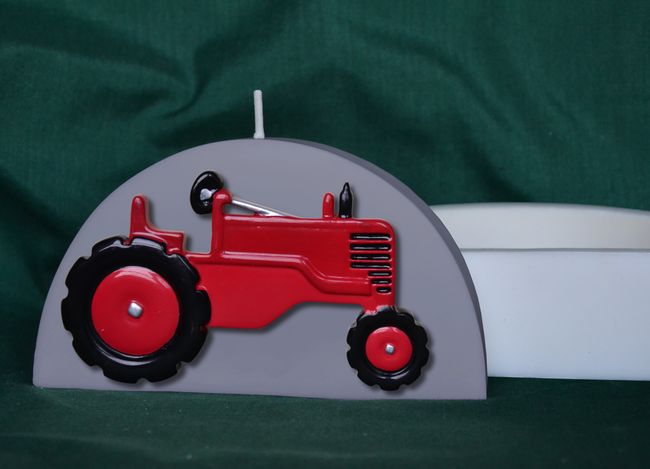 Traktor Půlkruh - výška 7cm