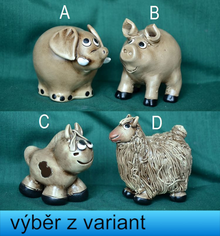 Zvířátka 2 - výška 6,5-8cm