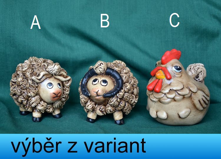 Zvířátka 1 - výška 6,5-8cm