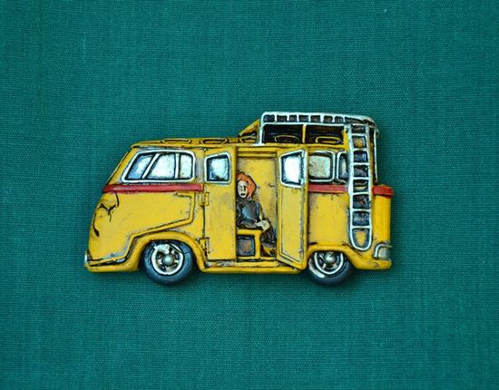 Relief Autobus, vel 7x3,5cm