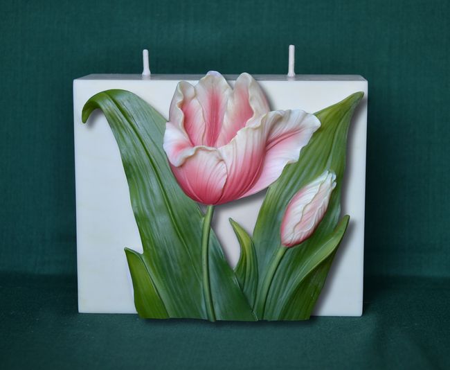 Tulipány - Obdélník, velikost 11,5x9,5x5cm