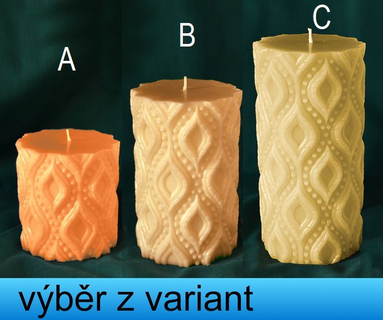 Válec dekor 1 - výška 7,5-14,5cm