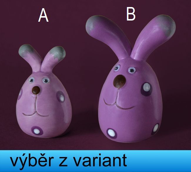 Zajíc Ušák - výška 8,5 a 14cm