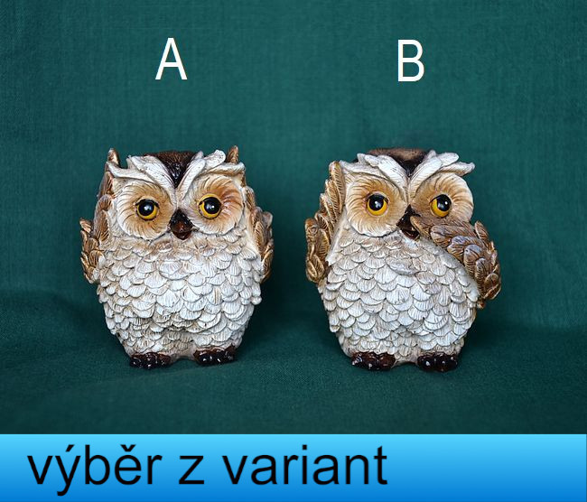 Sovička klasik - výška 6,5cm