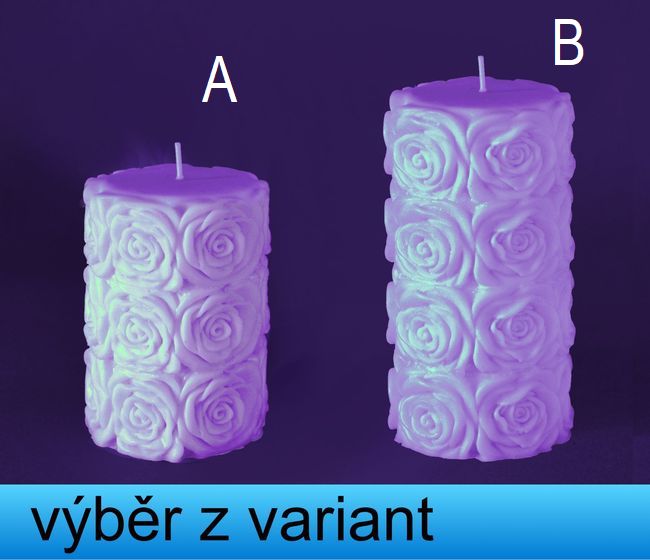 Květinový válec - výška 8 a 10,7cm
