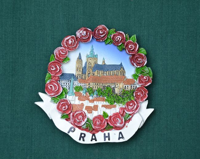 Relief Praha, velikost 7x7cm