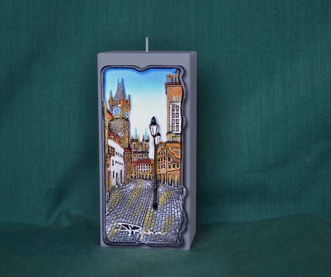 Praha Karlova ulice, hranol - výška 11cm