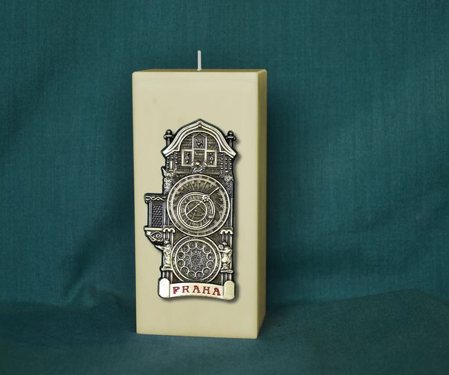 Praha Orloj, hranol - výška 11cm
