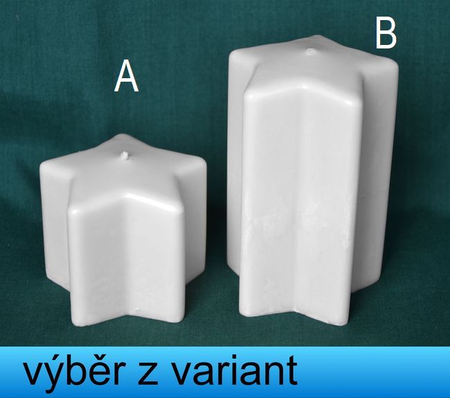 Hvězda 6x výška 6 a 10cm