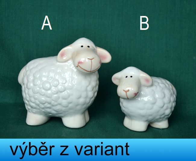 Ovečka - výška 8 a 5,5cm