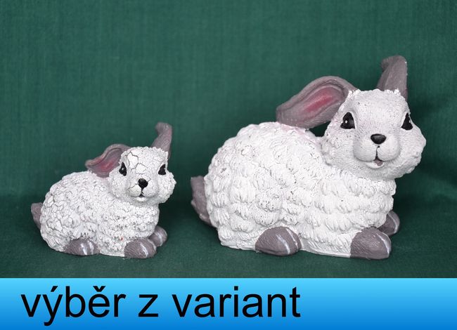 Králík - výška 4,5 a 7cm