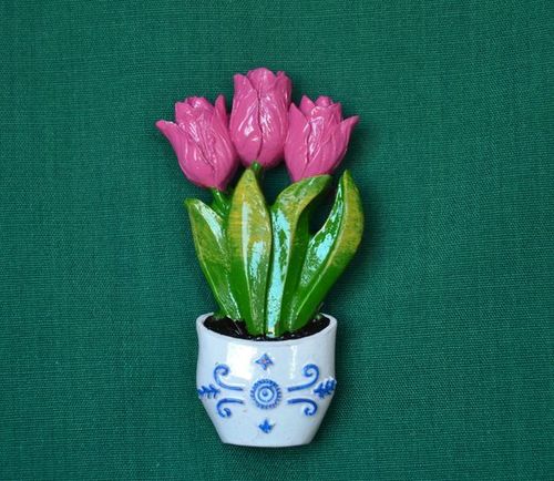 Relief Kytička tulipánů, vel 7,5cm