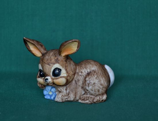 Zajíček ušáček - výška 4cm