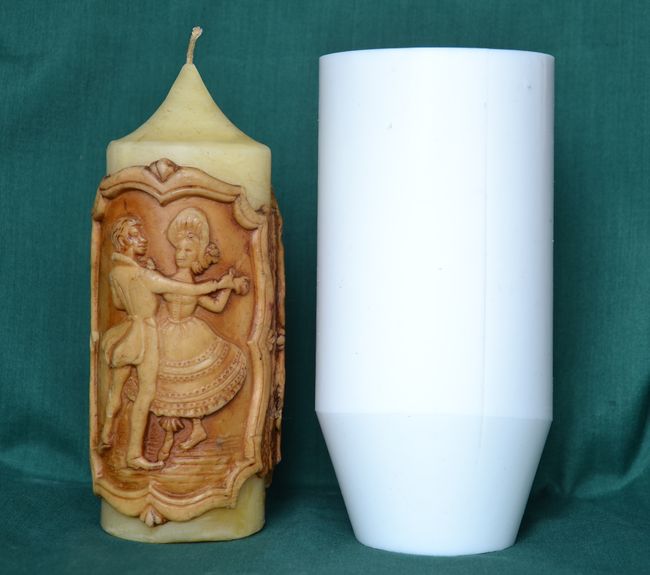 Válec Rokoko - výška 18cm