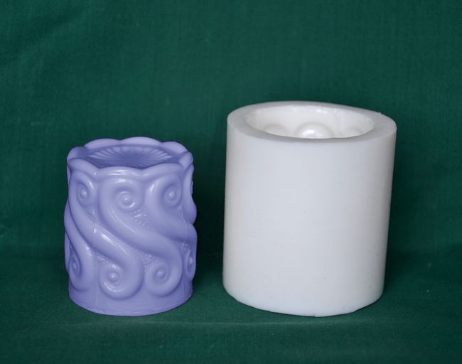 Válec ornamenty - výška 6cm