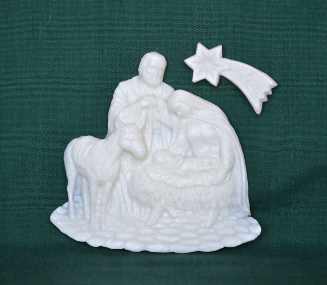 Relief Betlém 3 - vel. 9x8,5x1cm