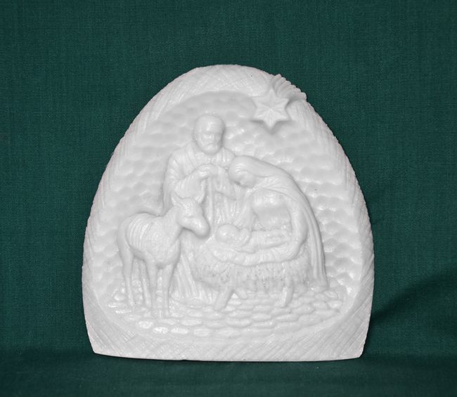 Relief Betlém homole - vel.11x11x1,3cm