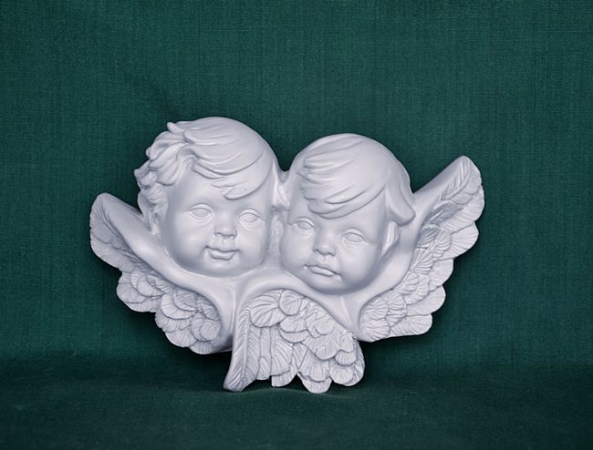 Relief 2 Andělé - vel. 13x8,5x4,5cm