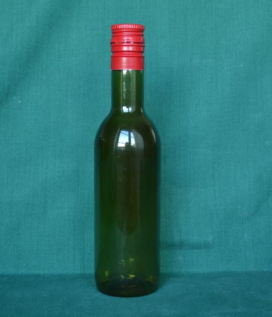 Lahev vína, výška 18cm