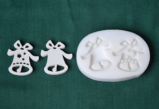 Relief 2 zvonečky - vel.3cm
