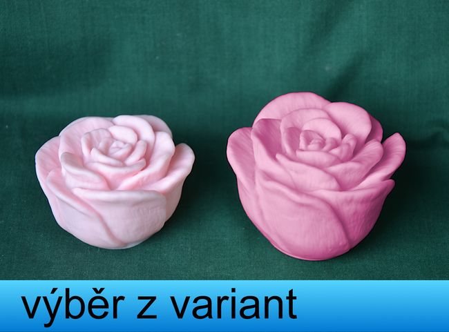 Květ Růže střední - průměr 6 a 7cm