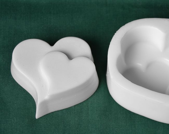 2 Srdce 7x6,5cm