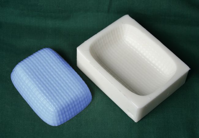 Obdélník pletený 8,7x6cm