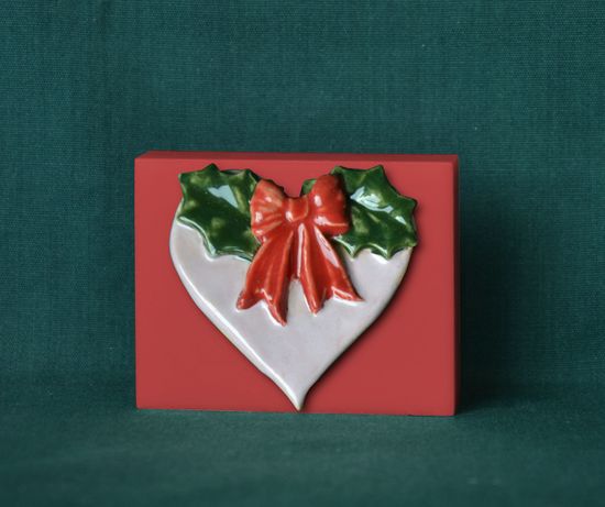 Srdíčko - obdélník mini 6x4,8cm