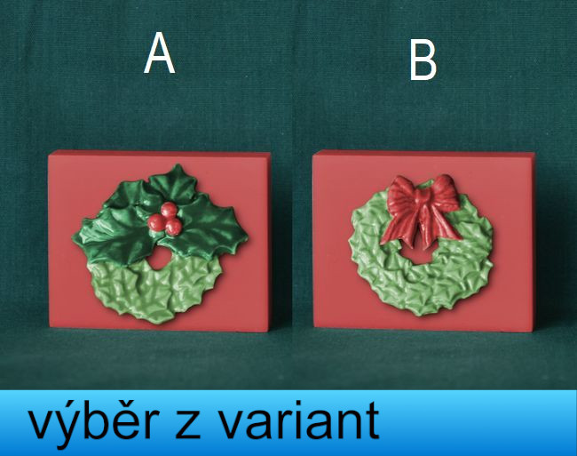 Věneček - obdélník mini 6x4,8cm