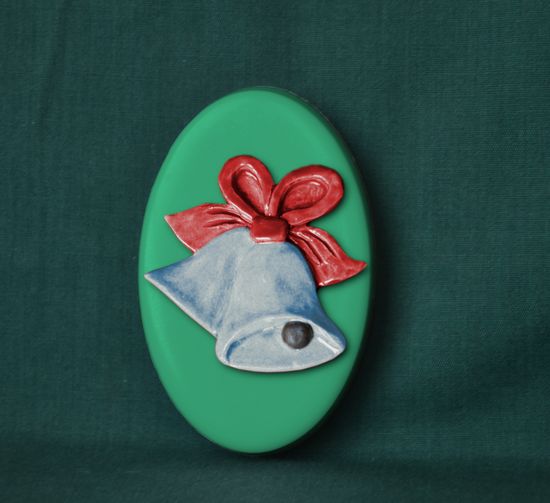 Dva zvonečky - ovál 5,5x8,5cm