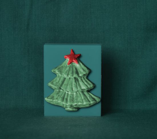 Stromeček - obdélník mini 4,8x6cm