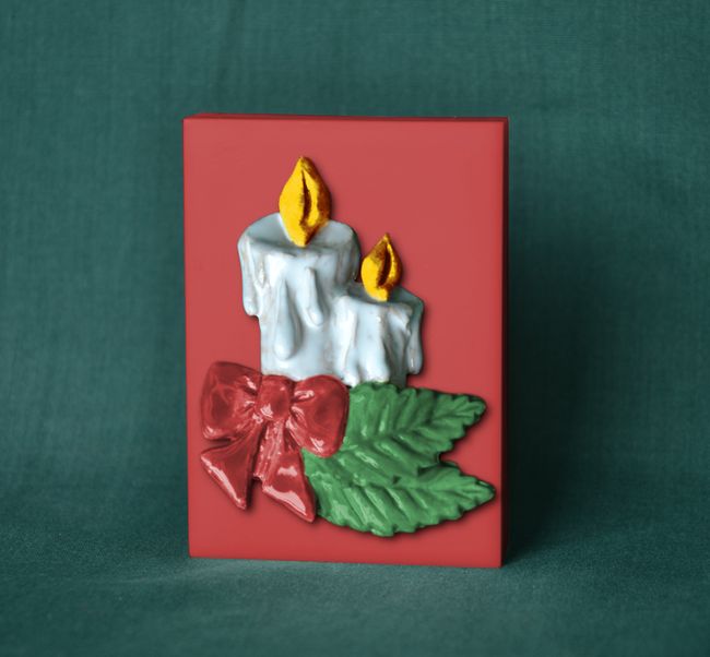 Svíčka - obdélník 5,5x8cm
