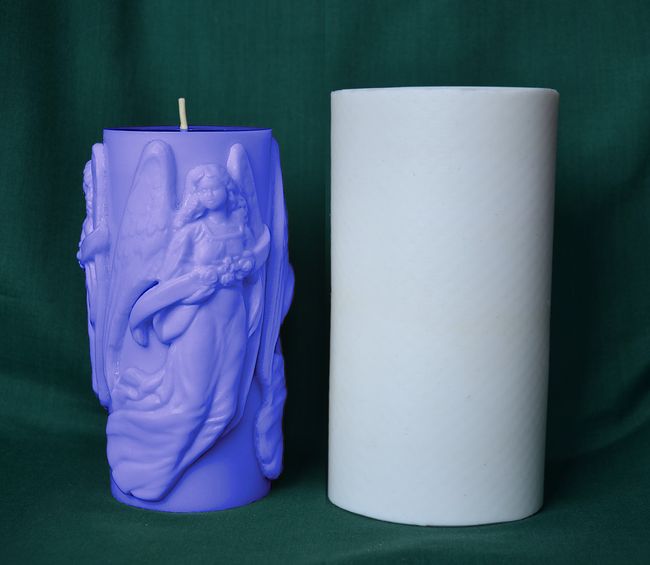 Andělé válec  - výška 14,5cm