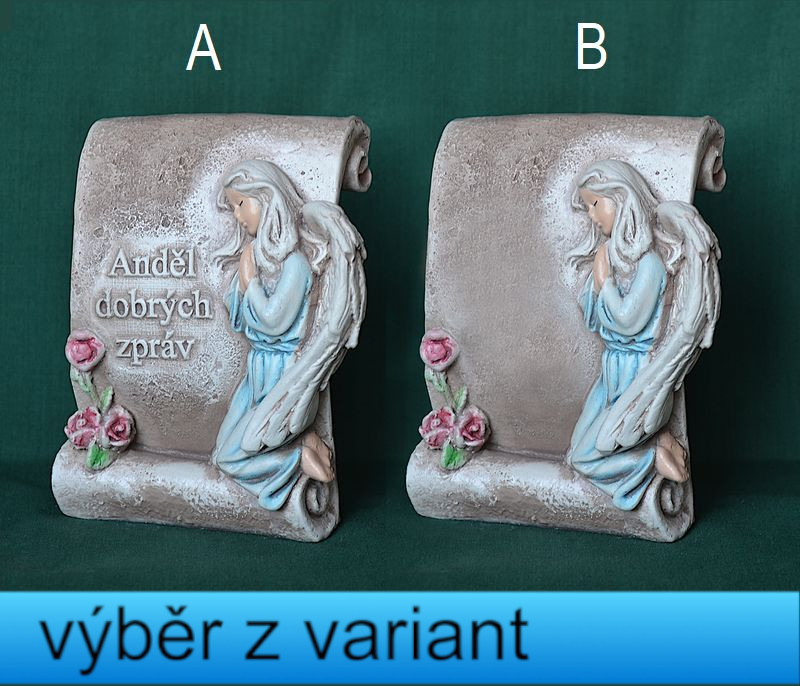 Anděl dobrých zpráv, výška 13,5cm