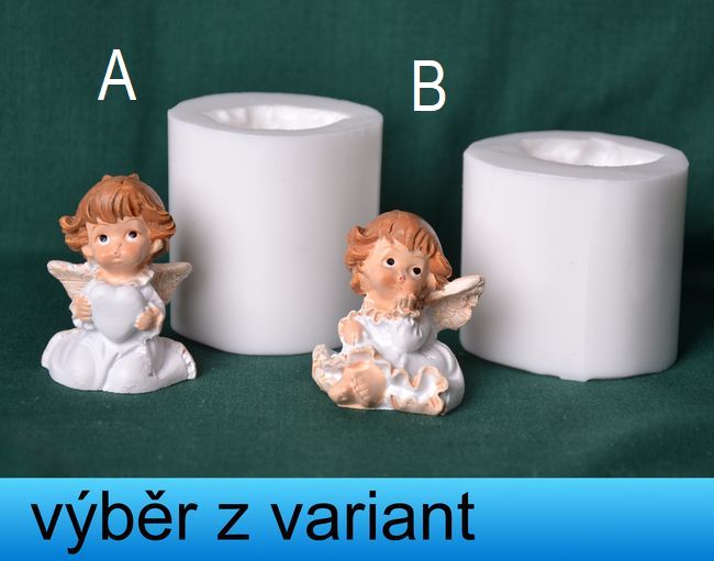 Andělky mini - výška 4,5 a 4cm
