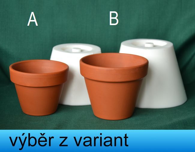 Květináče, průměr 6,5 a 7,5cm