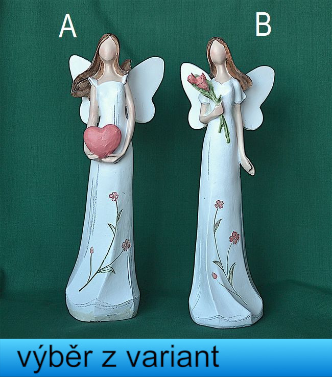 Andělka Romantik - výška 21cm
