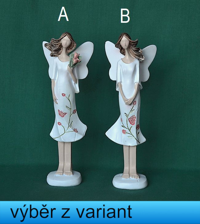 Andělka Romantik - výška 15cm
