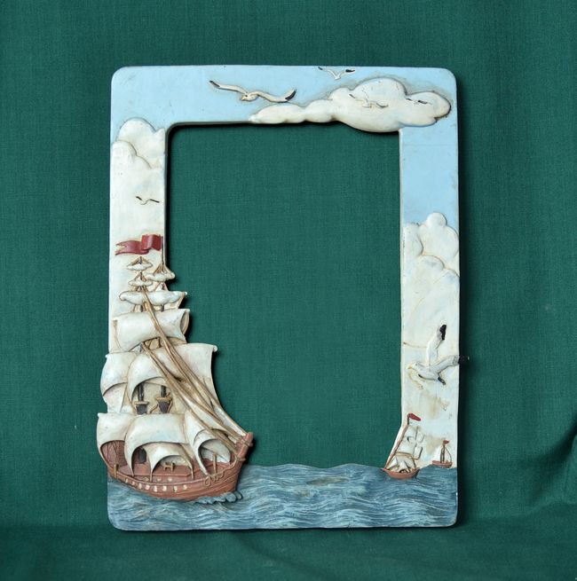 Rámeček Plachetnice - velikost 16x21cm