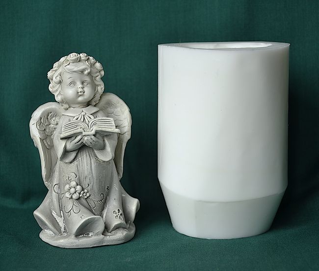 Andělíček s knihou - výška 12cm