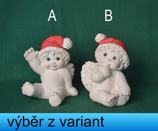 Vánoční andělíček vel. 6cm