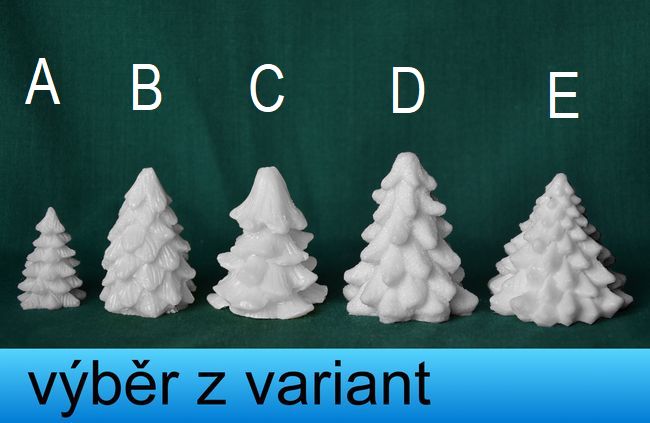 Vánoční stromeček mini - výška 2,5-4,5cm