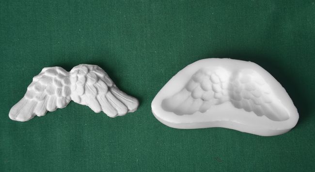 Relief andělská křídla, vel. 7cm