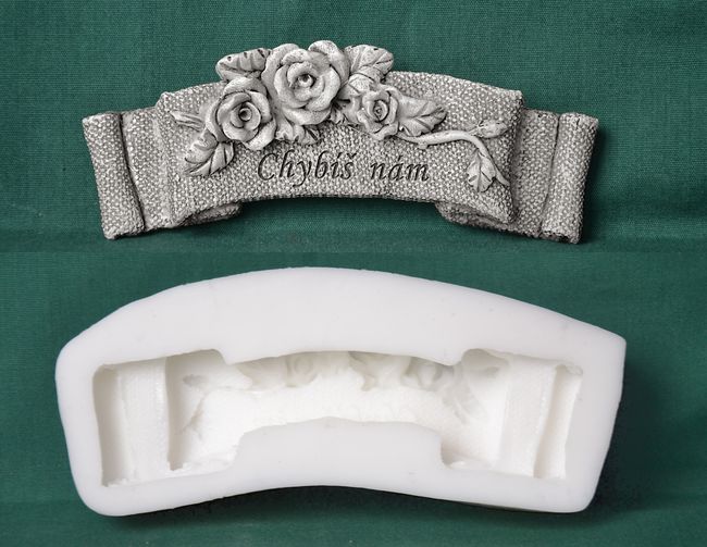 Relief Chybíš nám - vel. 12x4cm