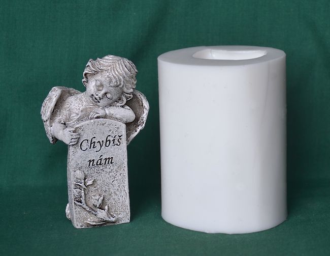 Andílek Chybíš nám - výška 7,5cm