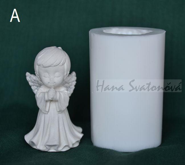 Anděliček holka - výška 6cm