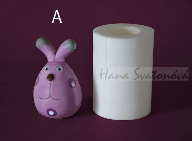 Zajíc Ušák malý - výška 8,5cm