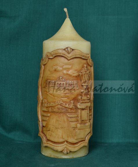 Válec Rokoko - výška 18cm