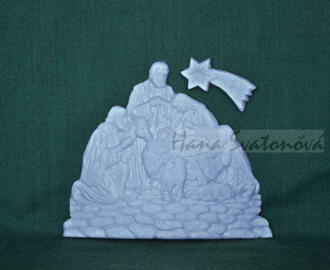 Relief Betlém 2 - vel. 11x9,5x1,3cm