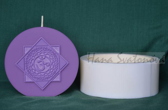 Čakra Oranzova SVADHISHTHANA - disk, průměr 10cm